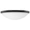 Nuvo Button, 17 Inch LED Flush Mount Fixture, Matte Black Finish, CCT Selectable, 120 Volts 62/1944 - alternate 2